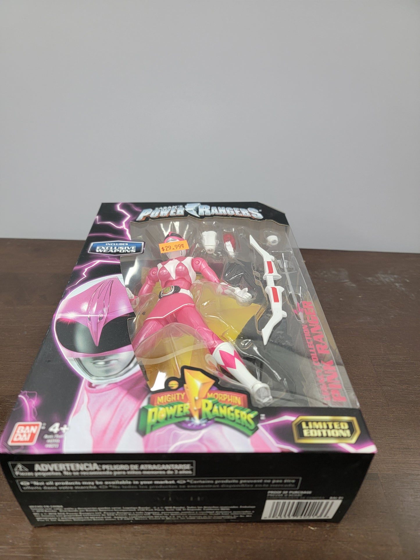 Power Rangers Legacy Collection Mighty Morphin Power Rangers Pink Ranger