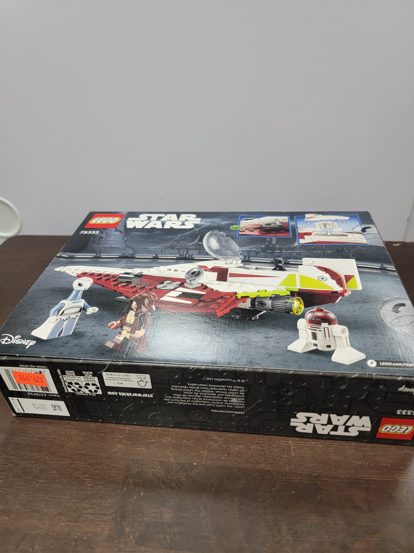 Star Wars Obi-Wan Kenobi's Jedi Starfighter Lego Set