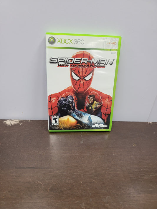 Spider-Man Web of Shadows XBOX 360 Game