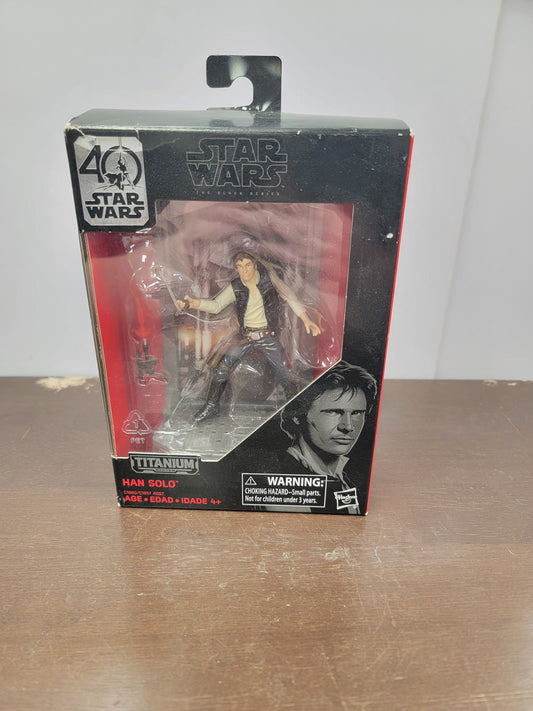 Star Wars The Black Series Han Solo Titanium Series