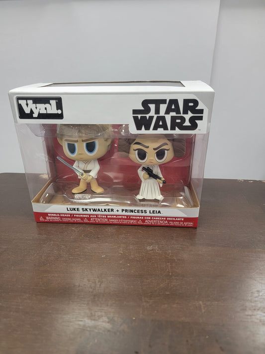 Star Wars Vynl Luke Skywalker & Princess Leia Funko