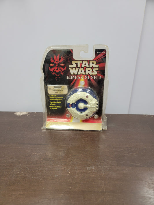 Star Wars Episode I Electronic Trade Federation Battleship Yo-Yo