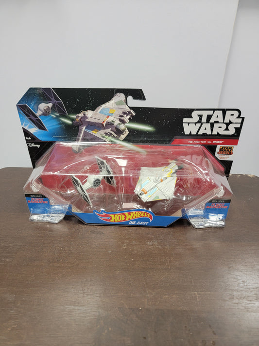 Star Wars Rebels Tie Fighter vs. Ghost Hot Wheels