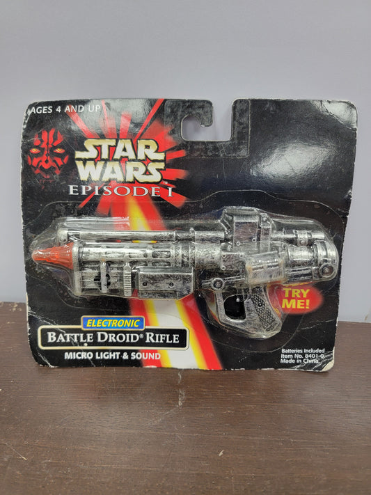 Star Wars Episode I Electronic Battle Droid Rifle