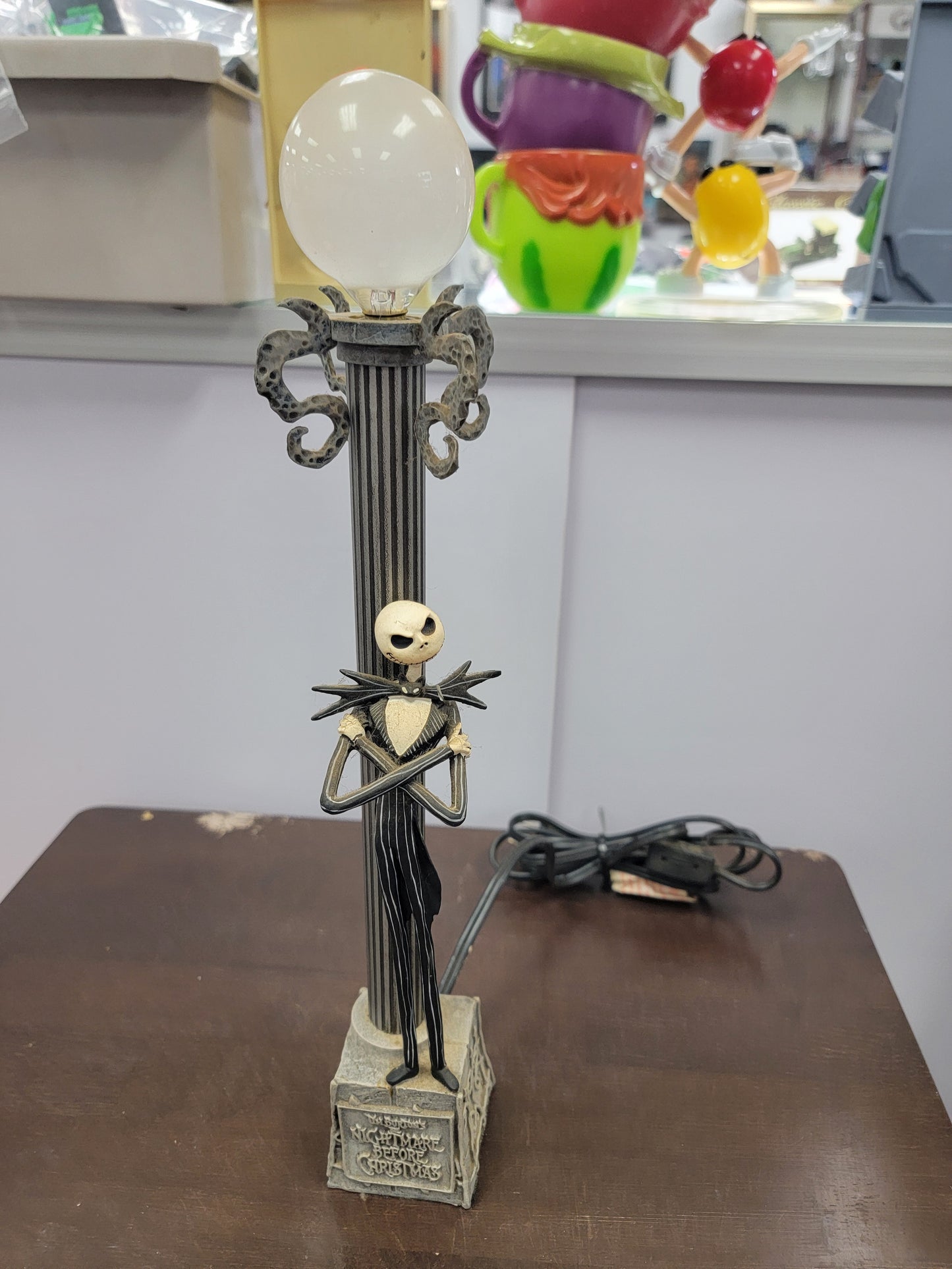 Nightmare Before Christmas Resin Desk Lamp