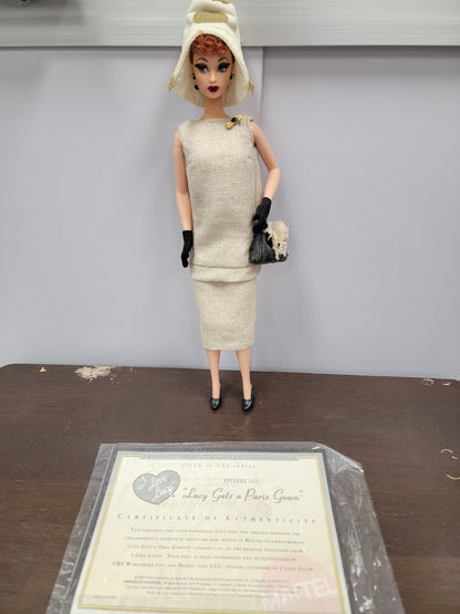 "I Love Lucy" "Lucy Gets A Paris Gown" Doll