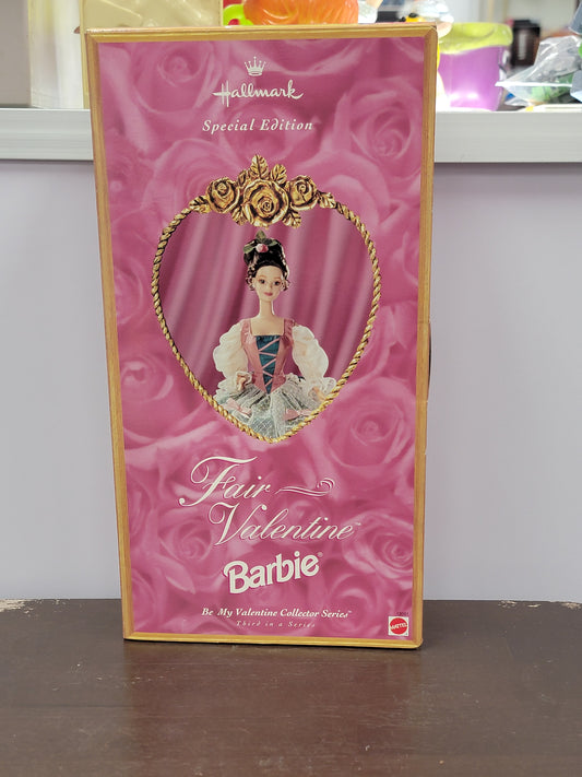 Hallmark Special Edition Fair Valentine Barbie Doll