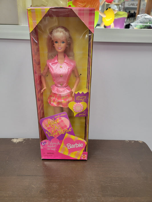 Make A Valentine Barbie Doll