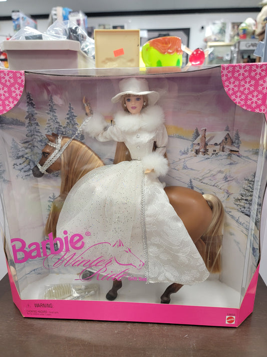 Barbie Winter Ride Gift Set Barbie Doll