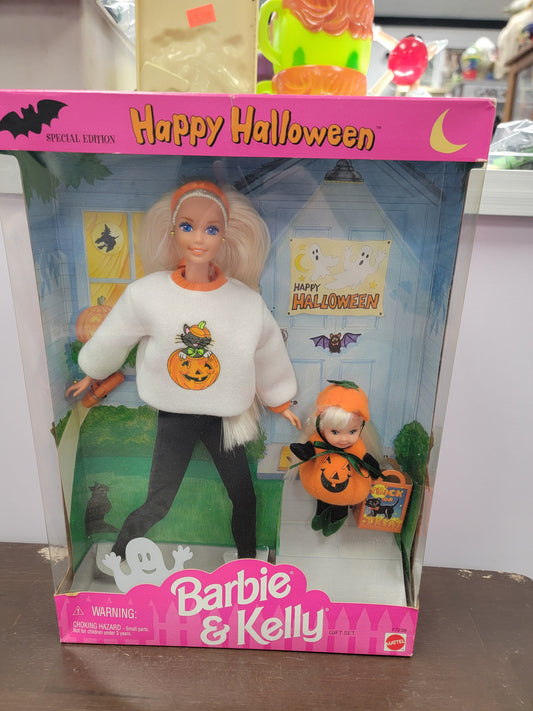 Happy Halloween Barbie & Kelly Doll