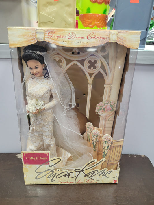 All My Children Erica Kane Champagne Lace Wedding Doll