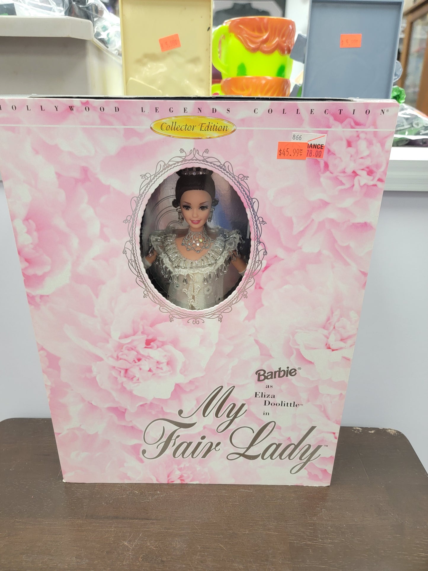 Barbie As Eliza Doolittle in My Fair Lady Sequin Dress Barbie Doll