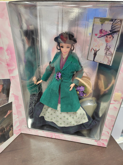 Barbie As Eliza Doolittle in My Fair Lady Green Coat Barbie Doll