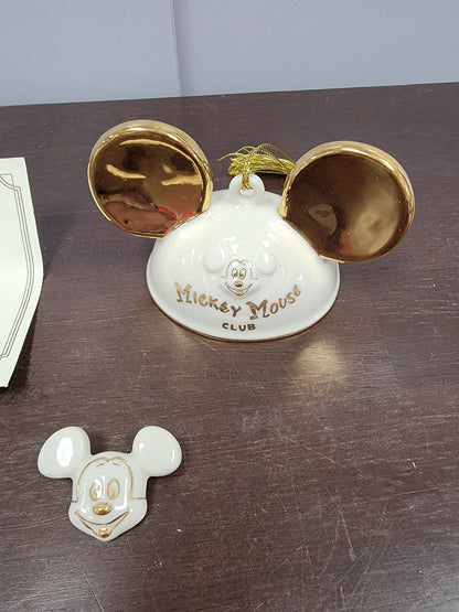 50th Anniversary Mickey Mouse Club Set Disney Lenox