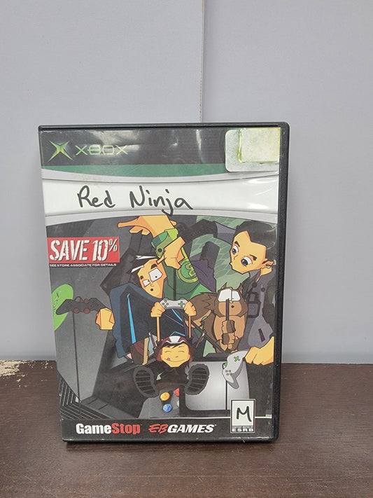 Red Ninja XBOX Game-DISC ONLY