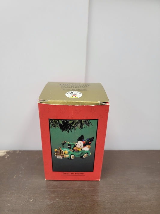 Enesco Treasury Mickey & Co. Ornament "Trees to Please"