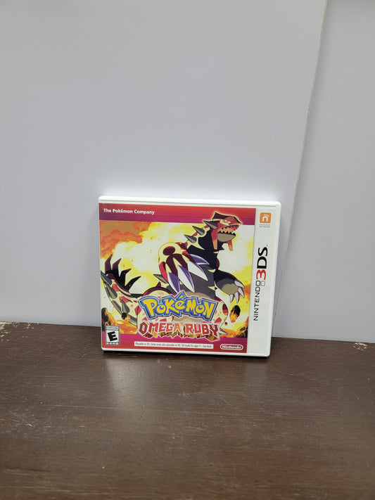 Pokemon Omega Ruby Nintendo 3DS Game