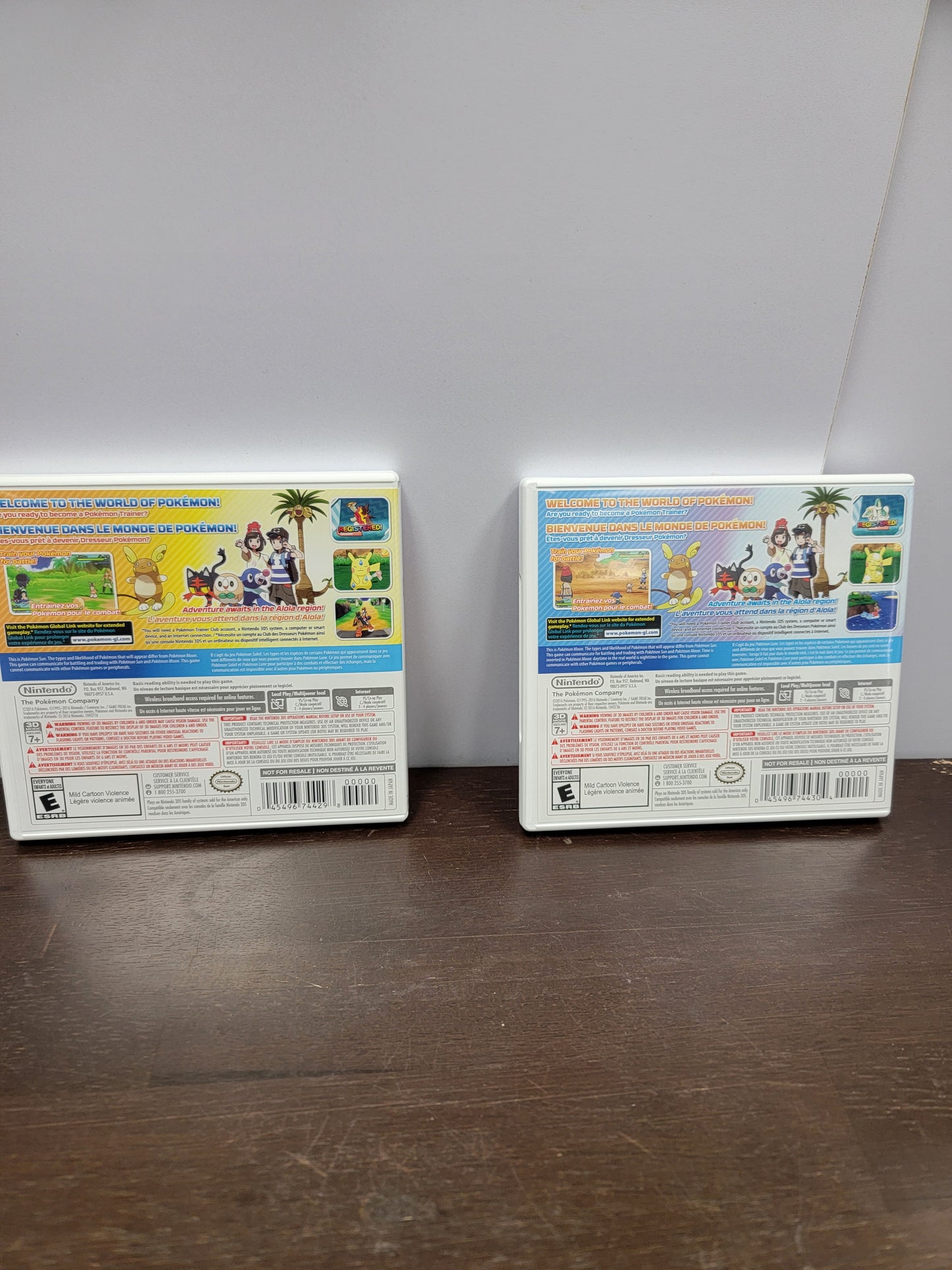 Pokemon Sun and Moon Twin Pack Nintendo 3DS Game