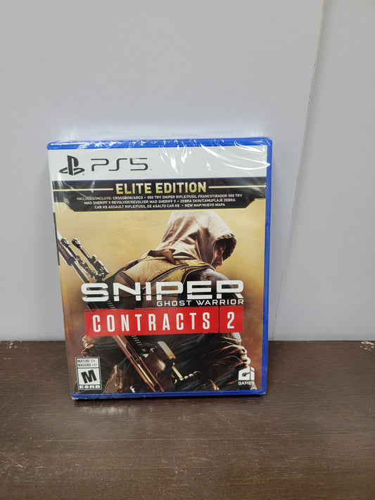 Sniper Ghost Warrior Contracts 2 Elite Edition Playstation 5 Game-BRAND NEW