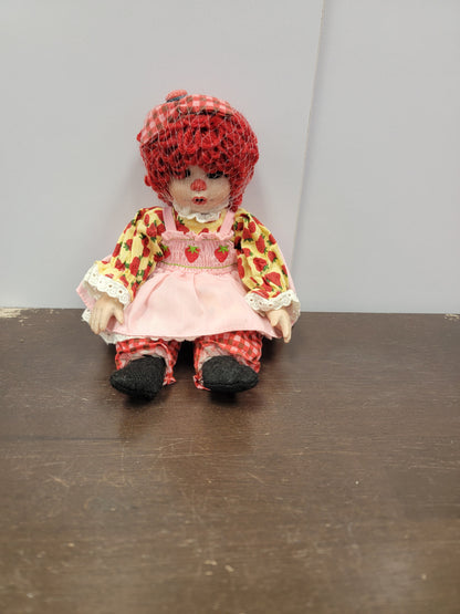 Marie Osmond Strawberry Cheesecake Rag-A-Muffin Doll