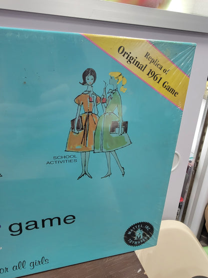 The Barbie Game Queen of the Prom 1961 Replica Board Game