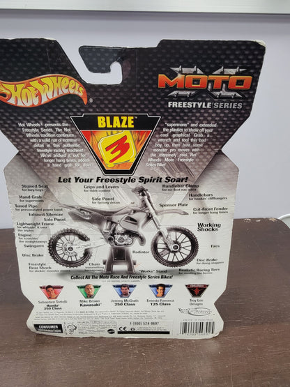 Hot Wheels Moto Freestyle Series Blaze 3