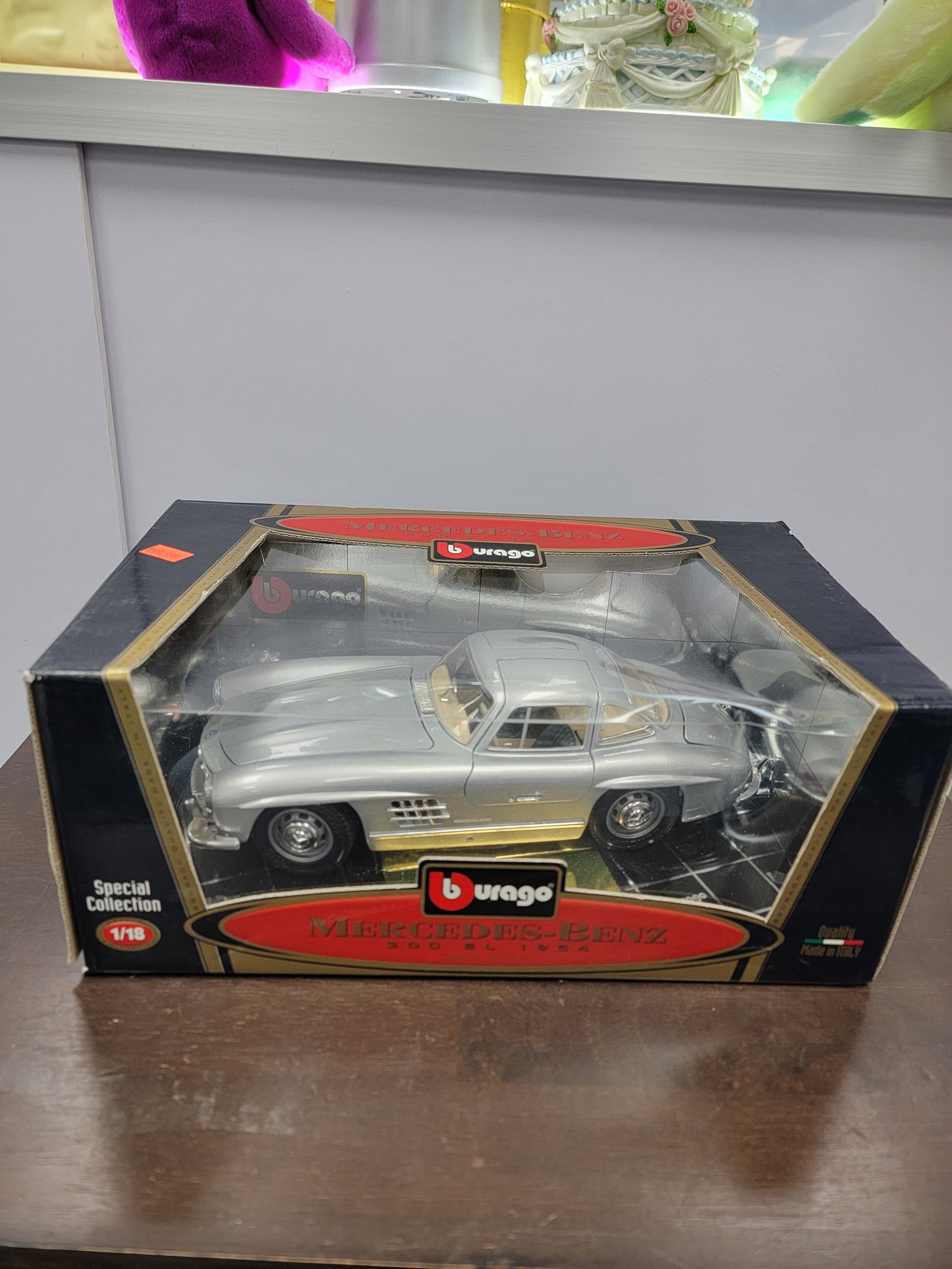 Bburago Mercedez-Benz 300 SL 1954 Diecast 1/18 Scale