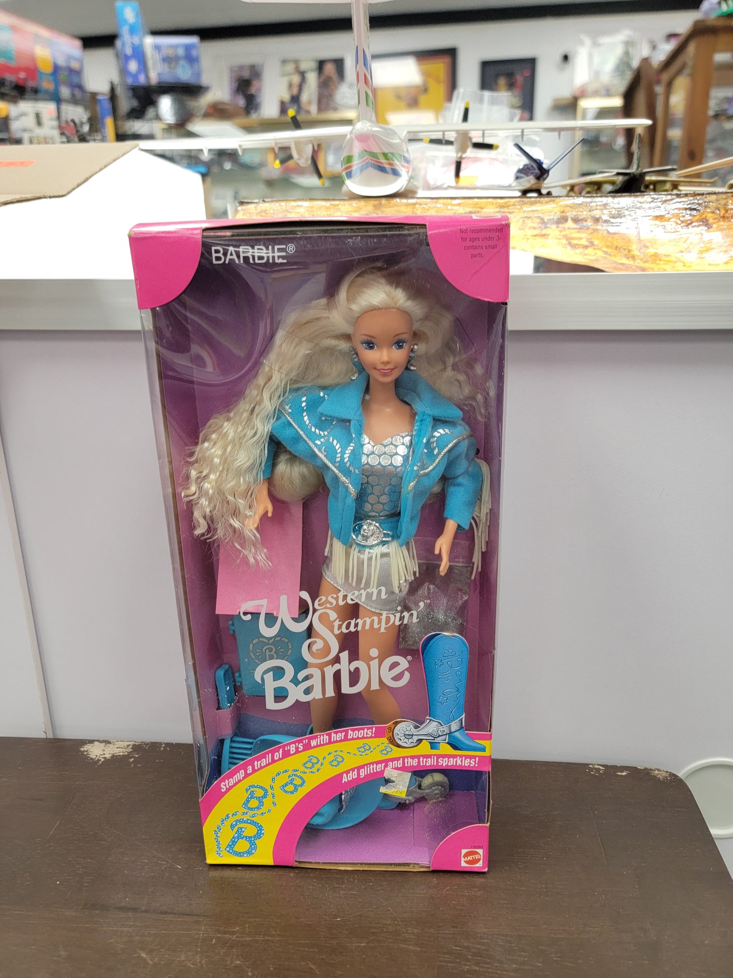 Western Stampin' Barbie Doll