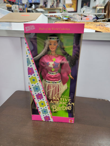 Dolls of the World Third Edition Native American Barbie Doll