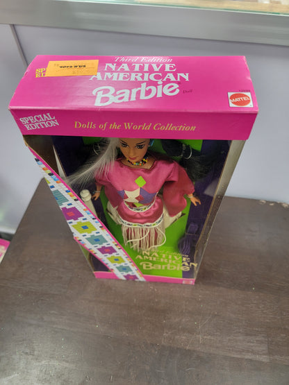 Dolls of the World Third Edition Native American Barbie Doll