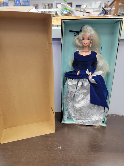 Winter Velvet Barbie Doll