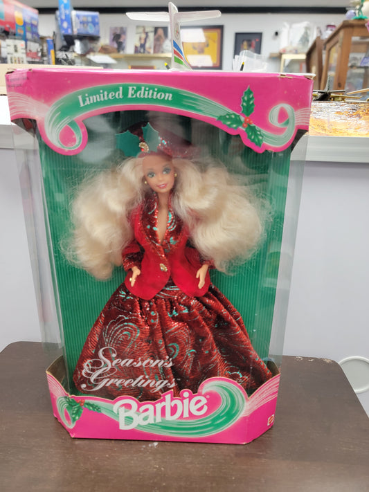 Season's Greetings Barbie Doll