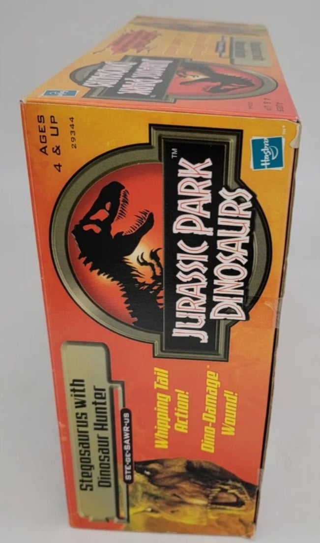 Jurassic Park Dinosaurs Stegosaurus with Dinosaur Hunter