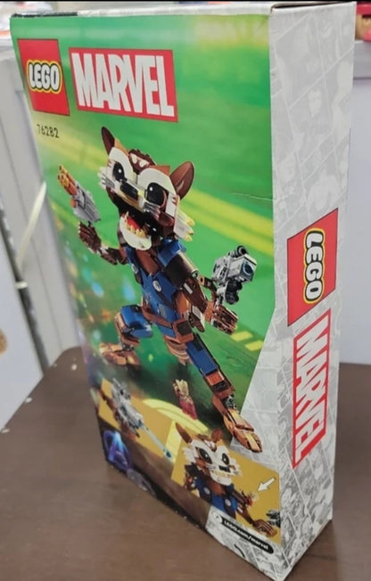 Marvel Rocket & Baby Groot Lego Set