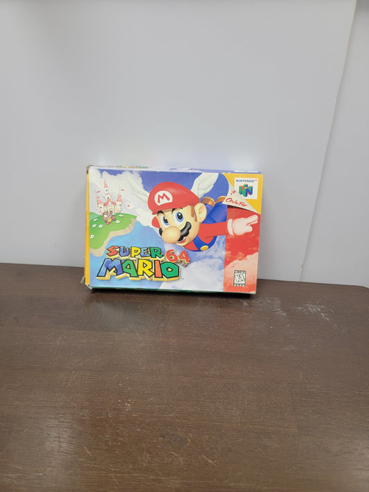 Super Mario 64 Nintendo 64 Game With Box and Manual