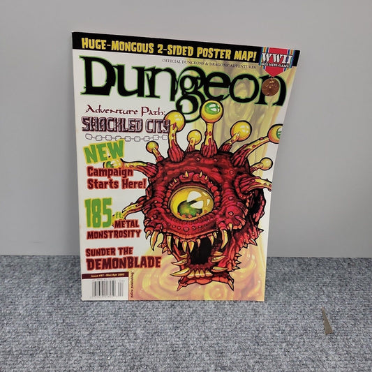 Dungeon Sunder the Demonblade Magazine