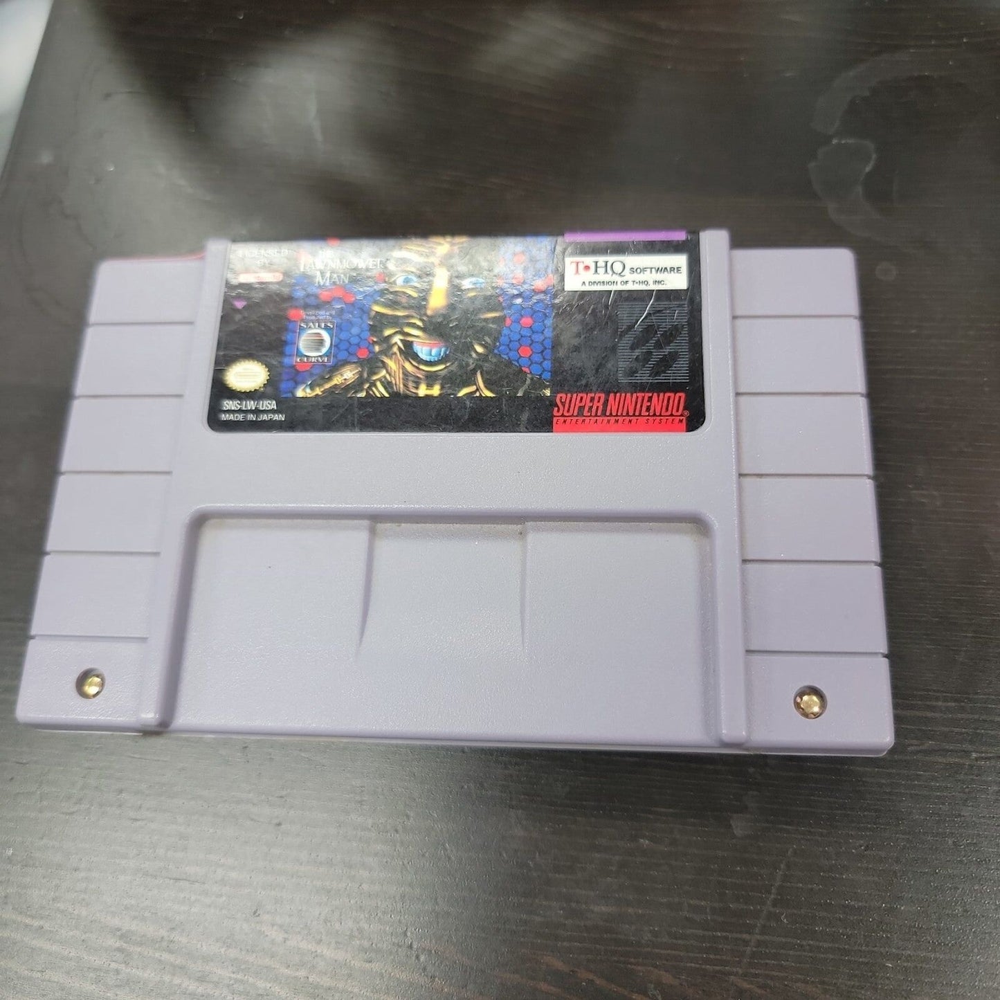 The Lawnmower Man SNES Game