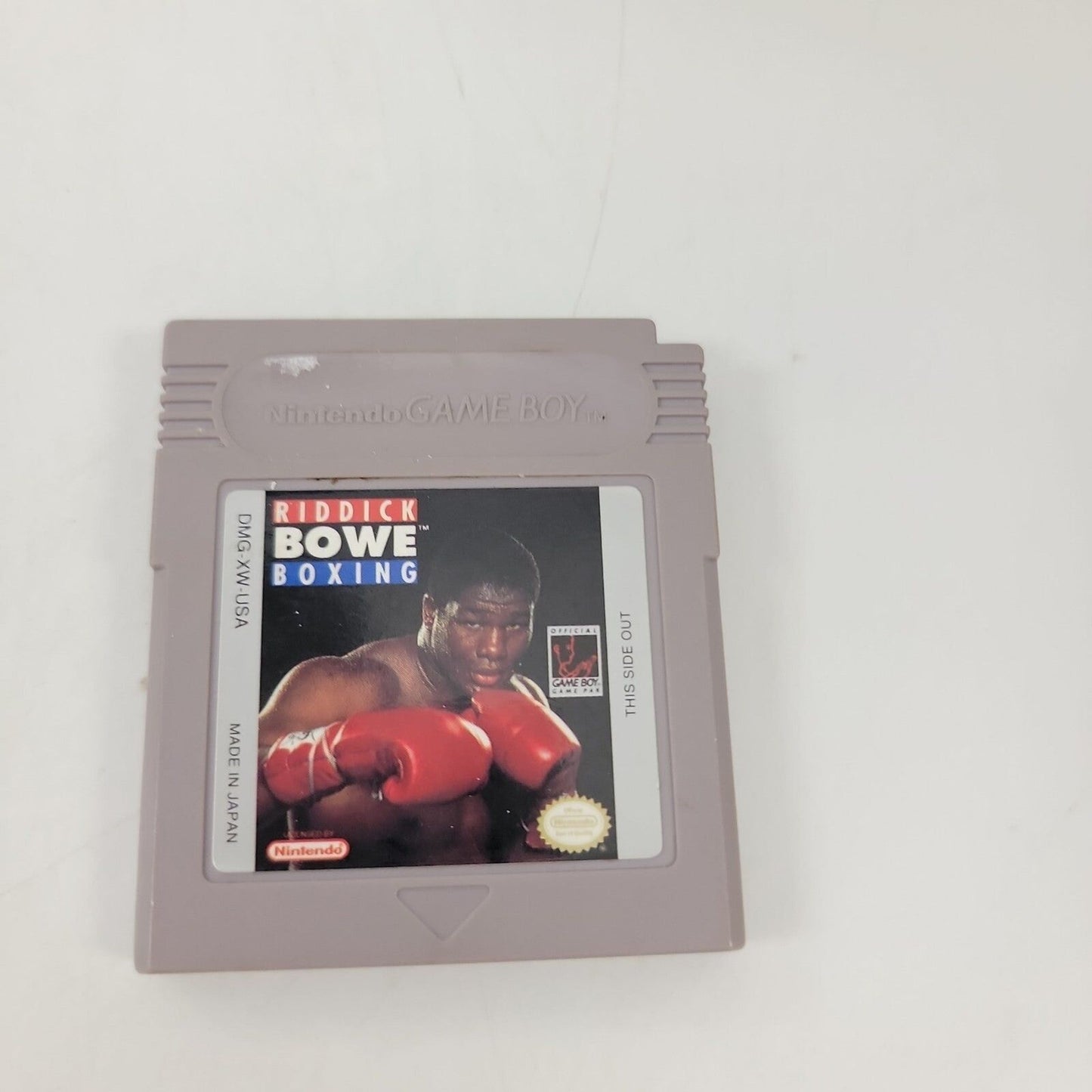 Riddick Bowe Boxing Game Boy Game