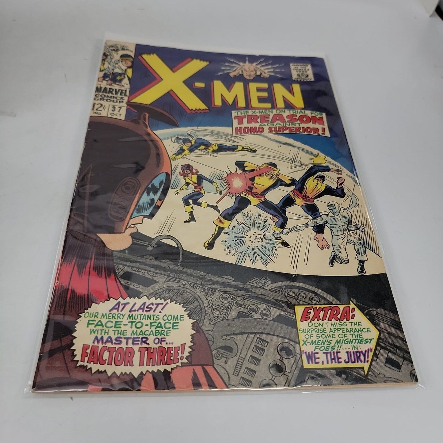 The X-Men "The X-Men on Trial for Treason Against Homo Superior!" Comic