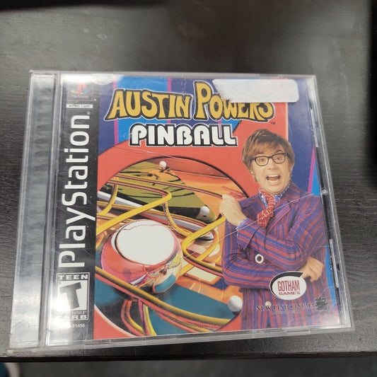 Austin Powers Pinball Playstation 1 Game
