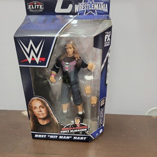 WWE Elite Collection Wrestlemania Bret "Hit Man" Hart