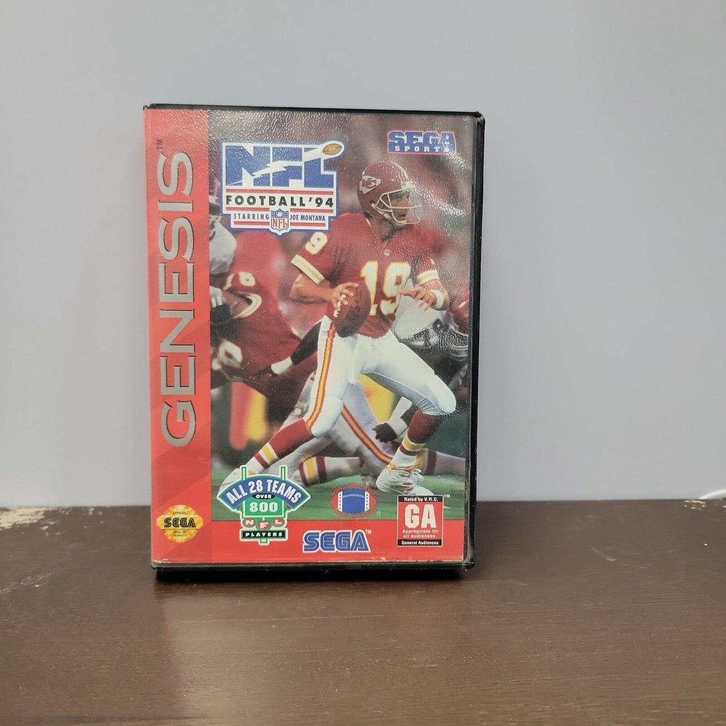 NFL Football '94 Starring Joe Montana Sega Genesis Game