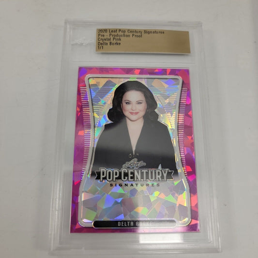 20 Leaf Pop Century Classic Roles Pre-Production Proof Crystal Pink Delta Burke