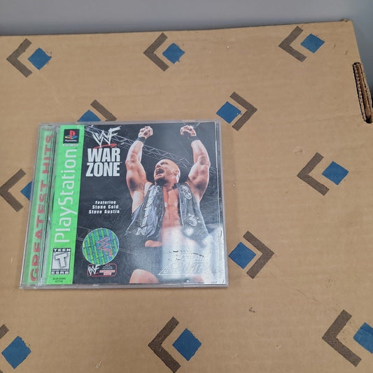 WWF War Zone Playstation 1 Game