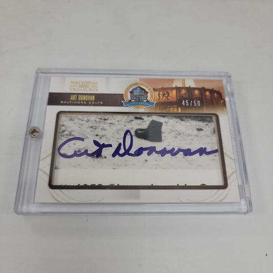 National Treasures Art Donovan Auto 45/50