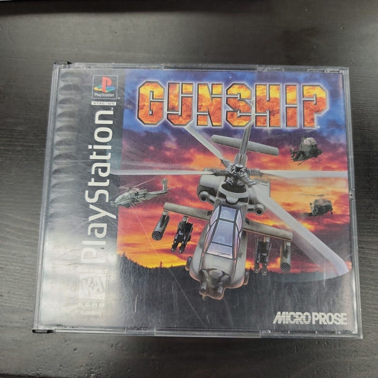 Gunship Playstation 1 Game