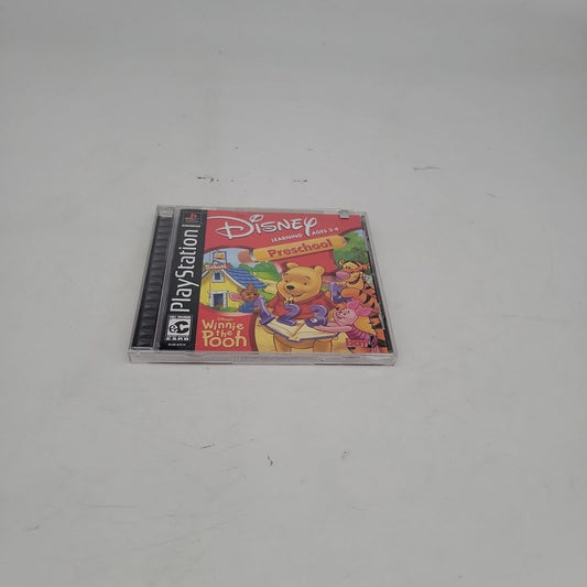 Disney Learning Preschool Winnie the Pooh Playstation 1 Game