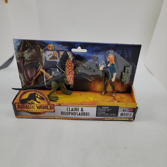 Jurassic World Claire & Dilophosaurus