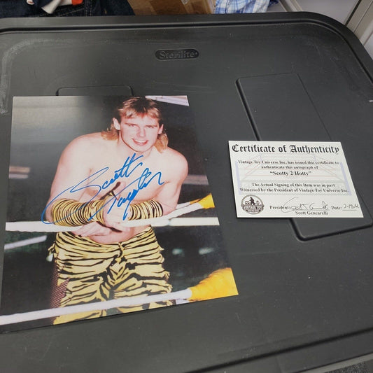 Autographed Scotty 2 Hotty Scott Taylor Photo with COA