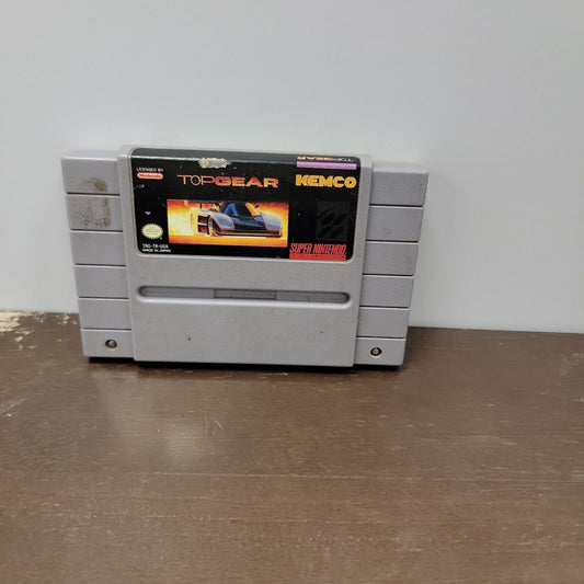 Top Gear SNES Game